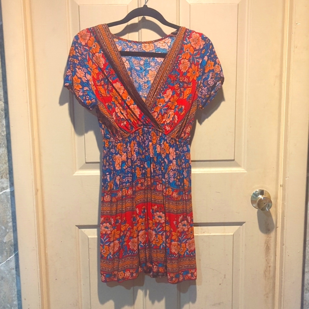 Floral summer dress